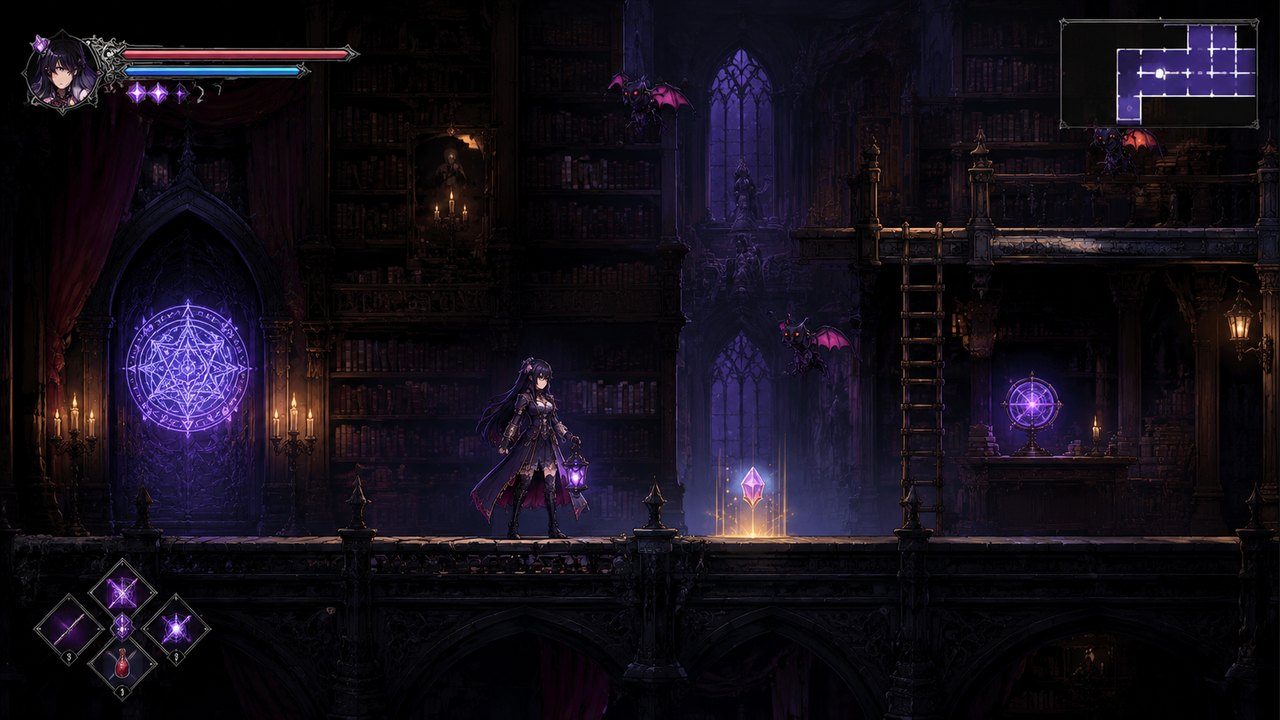 哥特少女勇闯恶魔城2 哥特冒险 资料图 1