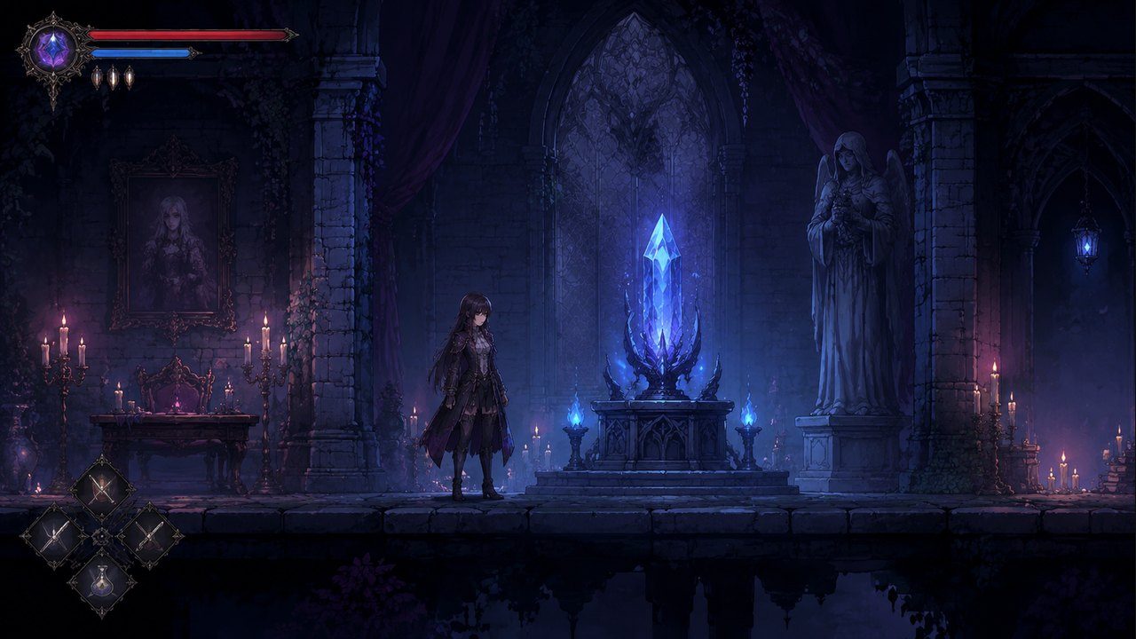 哥特少女勇闯恶魔城2 横版ACT 预览图 8